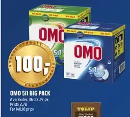 Coop Obs OMO 5 i 1 BIG PACK, NOK 100 tilbud
