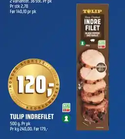 Coop Obs TULIP INDREFILET, NOK 120 tilbud