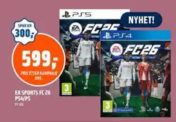 Coop Obs EA SPORTS FC 26 PS4/PS, NOK 599 tilbud