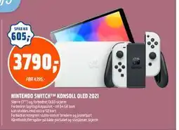Coop Obs NINTENDO SWITCH KONSOLL OLED 2021, NOK 3790 tilbud
