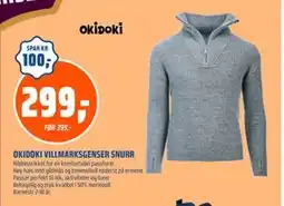 Coop Obs OKIDOKI VILLMARKSGENSER SNURR, NOK 299 tilbud