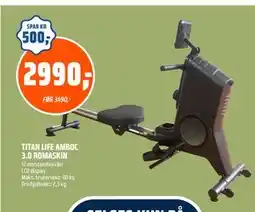 Coop Obs TITAN LIFE AMROC 3.0 ROMASKIN, NOK 2990 tilbud
