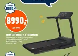 Coop Obs TITAN LIFE AMROC 5.0 TREDEMØLLE, NOK 8990 tilbud