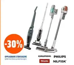 Coop Obs OPPLADBARE STØVSUGERE tilbud