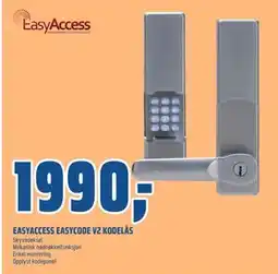 Coop Obs EASYACCESS EASYCODE V2 KODELÅS, NOK 1990 tilbud