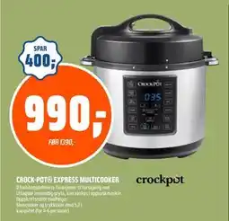 Coop Obs CROCK-POT EXPRESS MULTICOOKER, NOK 990 tilbud