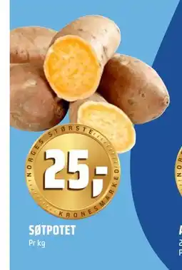 Coop Obs SØTPOTET, NOK 25 tilbud