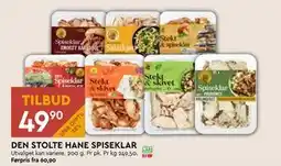 Coop Mega DEN STOLTE HANE SPISEKLAR, NOK 49.9 tilbud