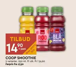 Coop Mega COOP SMOOTHIE, NOK 14.9 tilbud
