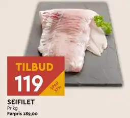 Coop Mega SEIFILET, NOK 119 tilbud