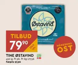 Coop Mega TINE ØSTAVIND, NOK 79.9 tilbud