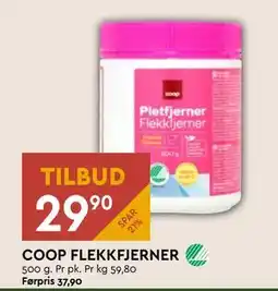 Coop Mega COOP FLEKKFJERNER, NOK 29.9 tilbud