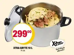 Coop Extra XTRA GRYTE 10 L, NOK 299 tilbud