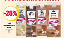 Coop Extra TINE SMAKSTILSATT MELK tilbud