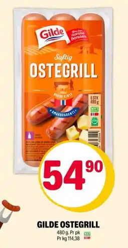 Coop Extra GILDE OSTEGRILL, NOK 54.9 tilbud