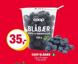 Coop Extra COOP BLÅBÆR, NOK 35 tilbud