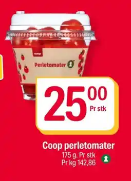 Coop Extra Coop perletomater, NOK 25 tilbud