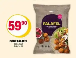 Coop Extra COOP FALAFEL, NOK 59.9 tilbud