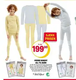 Coop Extra PIERRE ROBERT ULL TIL BARN, NOK 199 tilbud