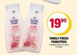 Coop Extra FAMILY FRESH PUNKTPRIS, NOK 19.9 tilbud