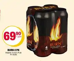 Coop Extra BURN 4 PK, NOK 69.9 tilbud