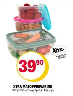 Coop Extra XTRA MATOPPBEVARING, NOK 39.9 tilbud