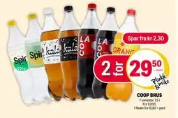 Coop Extra COOP BRUS, NOK 29.5 tilbud