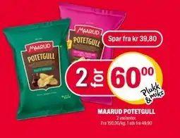 Coop Extra MAARUD POTETGULL, NOK 60 tilbud