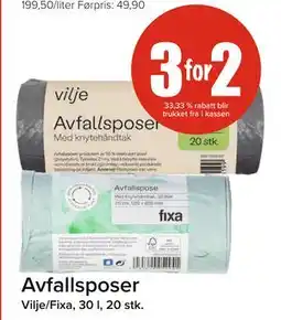 Spar Avfallsposer tilbud