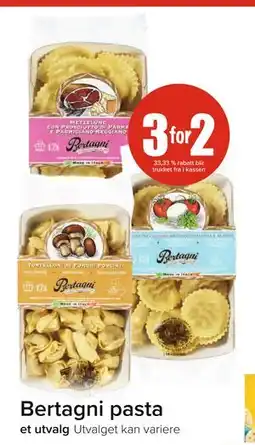 Spar Bertagni pasta tilbud
