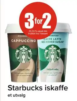 Spar Starbucks iskaffe tilbud