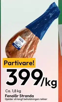 Gigaboks Fenalår Stranda, NOK 399 tilbud