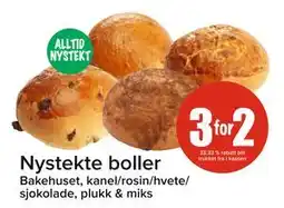 Spar Nystekte boller tilbud