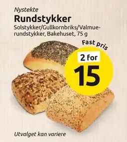 Joker Rundstykker, NOK 15 tilbud