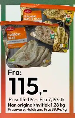 Gigaboks Nan original/hvitløk 1,28 kg tilbud