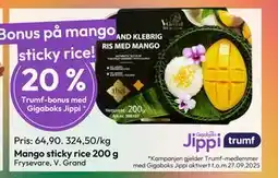 Gigaboks Mango sticky rice 200 g, NOK 64.9 tilbud