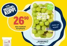 Coop Prix COOP GRØNNE DRUER, Medlemspris tilbud