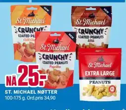 Europris ST. MICHAEL NØTTER, NOK 25 tilbud