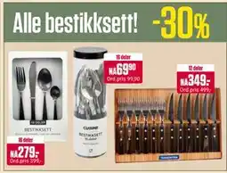 Europris Alle bestikksett! tilbud