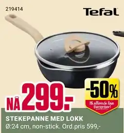 Europris STEKEPANNE MED LOKK, NOK 299 tilbud