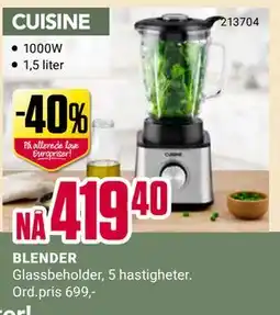 Europris BLENDER, NOK 419.4 tilbud