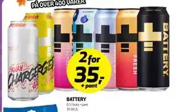 Bunnpris BATTERY, NOK 35 tilbud