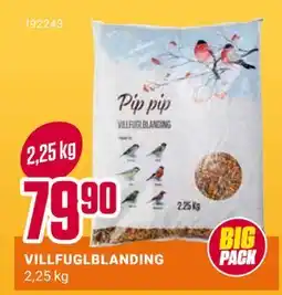 Europris VILLFUGLBLANDING, NOK 79.9 tilbud
