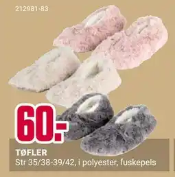 Europris TØFLER, NOK 60 tilbud