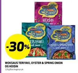 Bunnpris WOKSAUS TERIYAKI, OYSTER & SPRING ONION OG HOISIN tilbud