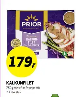 Bunnpris KALKUNFILET, NOK 179 tilbud