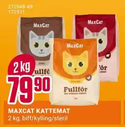 Europris MAXCAT KATTEMAT, NOK 79.9 tilbud