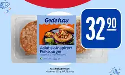 Rema 1000 Asia fiskeburger tilbud
