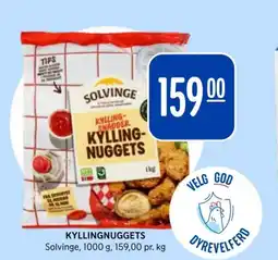 Rema 1000 Kyllingnuggets tilbud