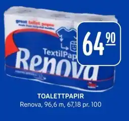 Rema 1000 Toalettpapir tilbud